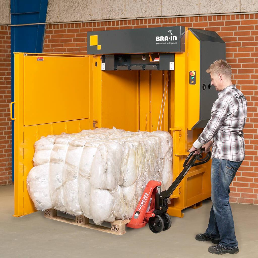 Bale ready for pickup